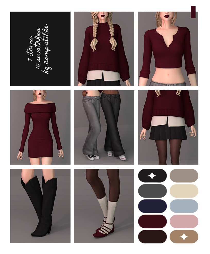 Галерея мода Осенняя коллекция одежды Autumn Whispers Collection #1